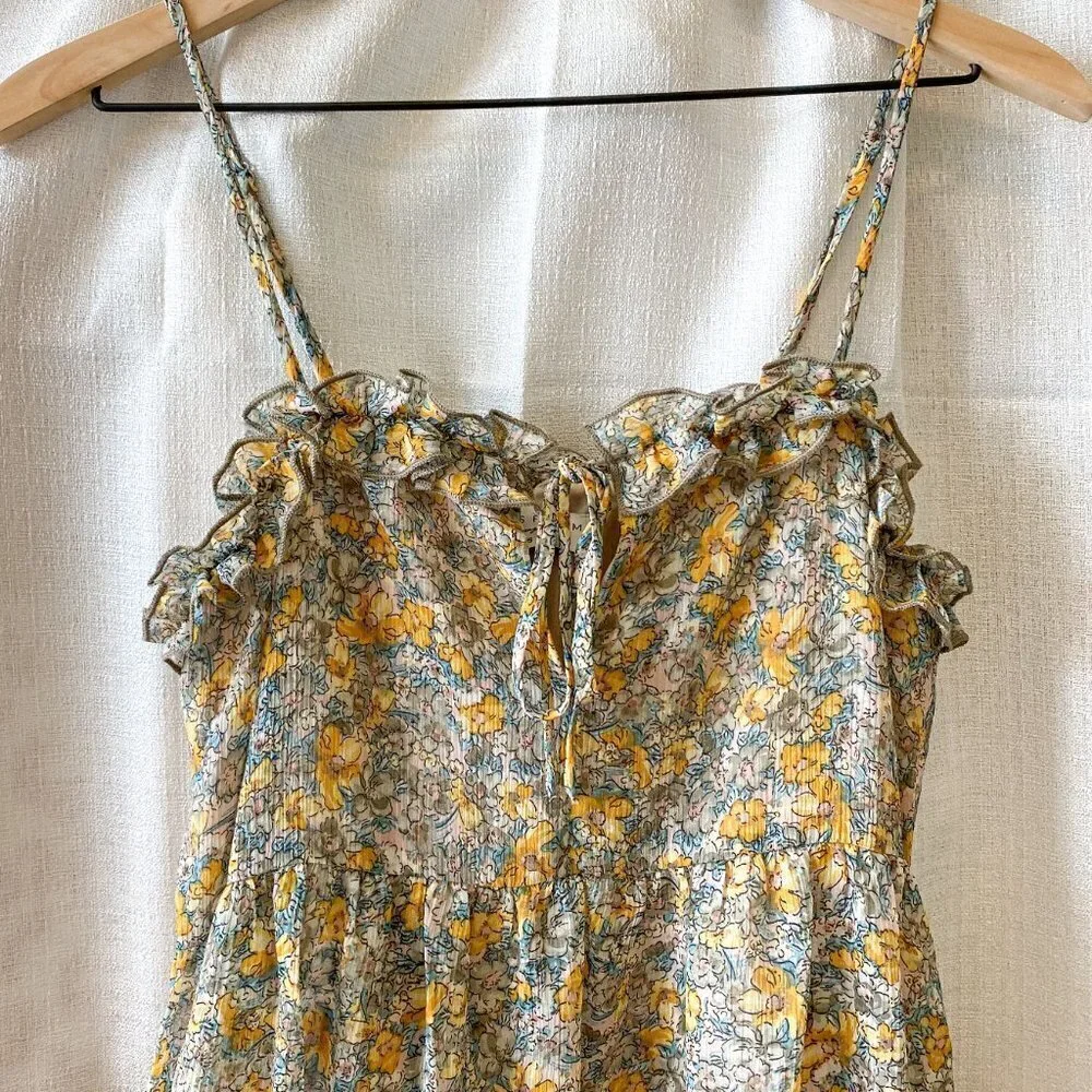 Floral Babydoll Ruffle Dress